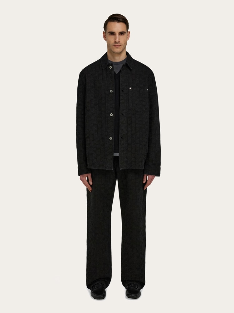 Ferragamo Monogram five pocket trousers Gallery image 7
