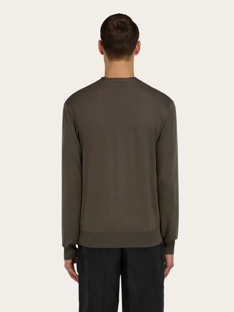 실크 블렌드 가디건 Gallery image 3