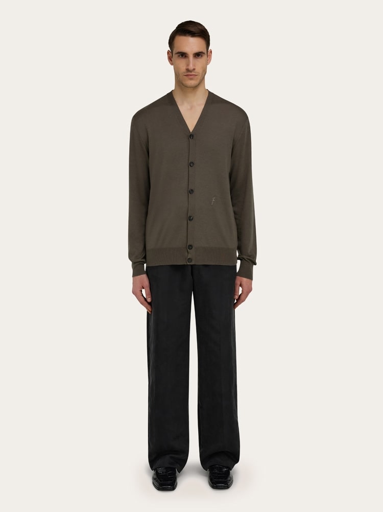실크 블렌드 가디건 Gallery image 6