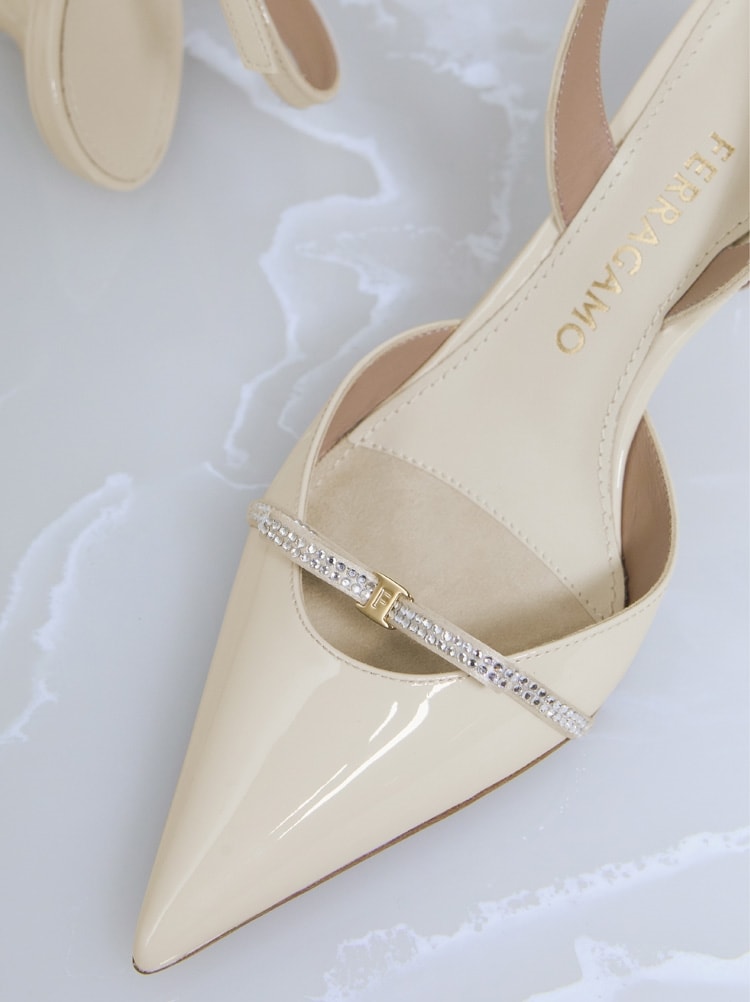 Bridal - Slingback mit Mini-Schleife Gallery image 6