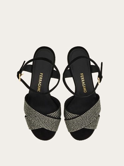 【送料&関税込】Ferragamo Cristal Platform Shoes FERRAGAMO Cristal platform shoes | Women's Shoes | Vitkac