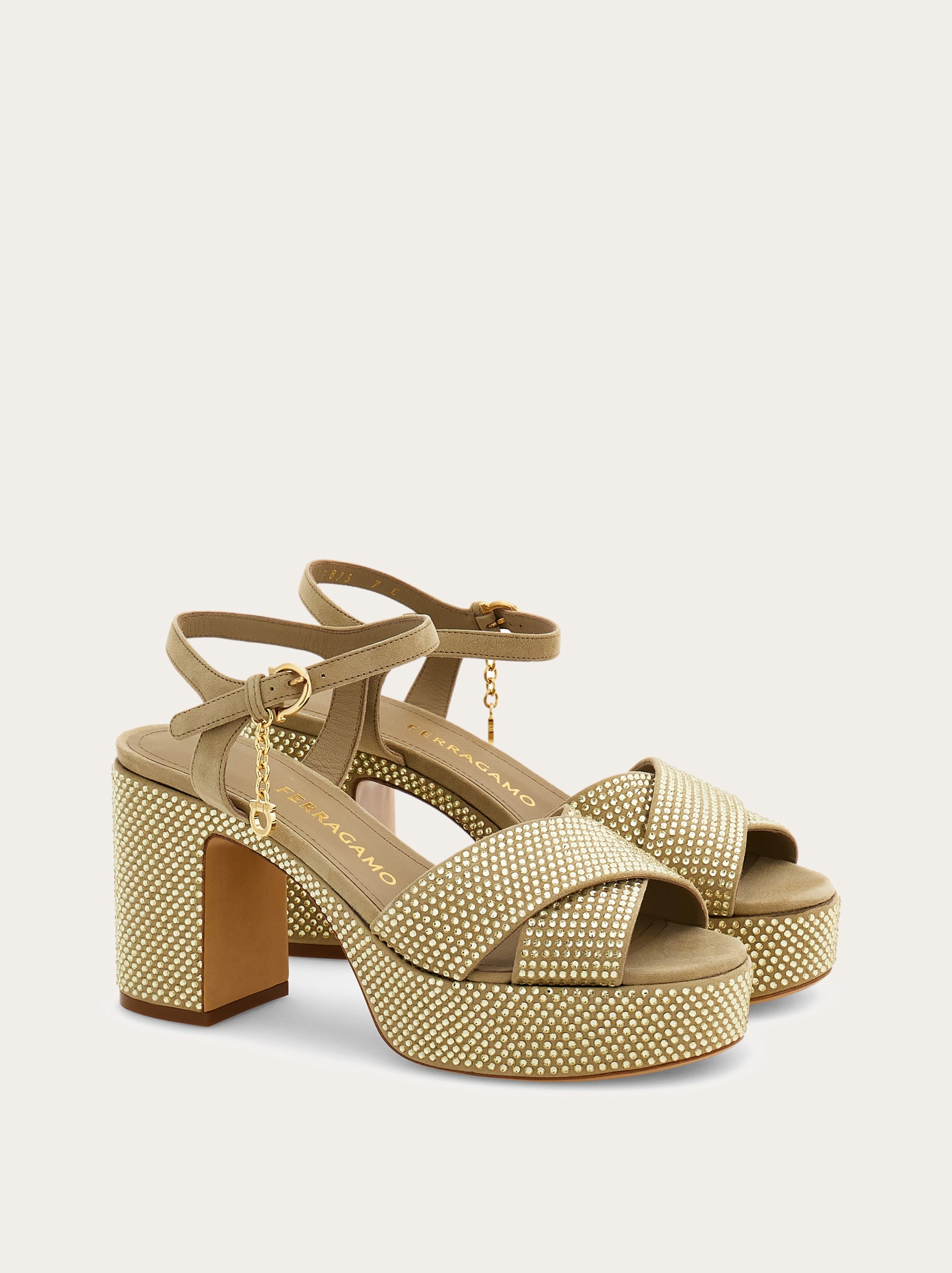 【送料&関税込】Ferragamo Cristal Platform Shoes FERRAGAMO Cristal platform shoes | Women's Shoes | Vitkac