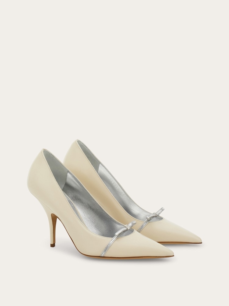 Bridal - Pumps mit Mini-Schleife Gallery image 2
