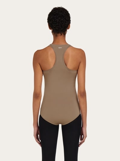 インナー・ルームウェアその他 Salvatore Ferragamo Stretch Viscose Blend Bodysuit Ferragamo Bodysuit Viscose, Polyamide, Elastane in Black | Lyst