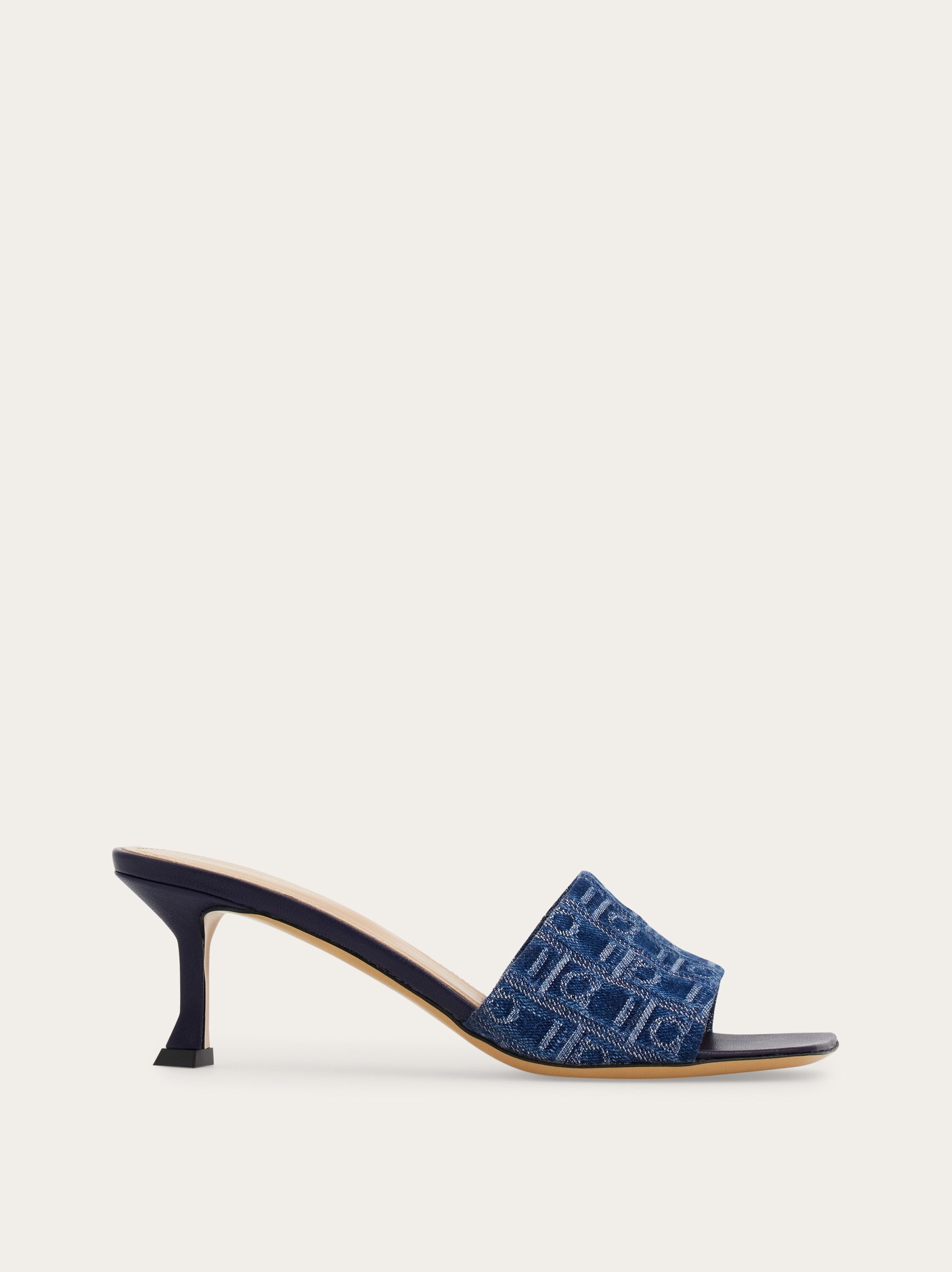 [Salvatore Ferragamo]スライド フェラガモ モノグラム Ferragamo Monogram slide - Women | Ferragamo