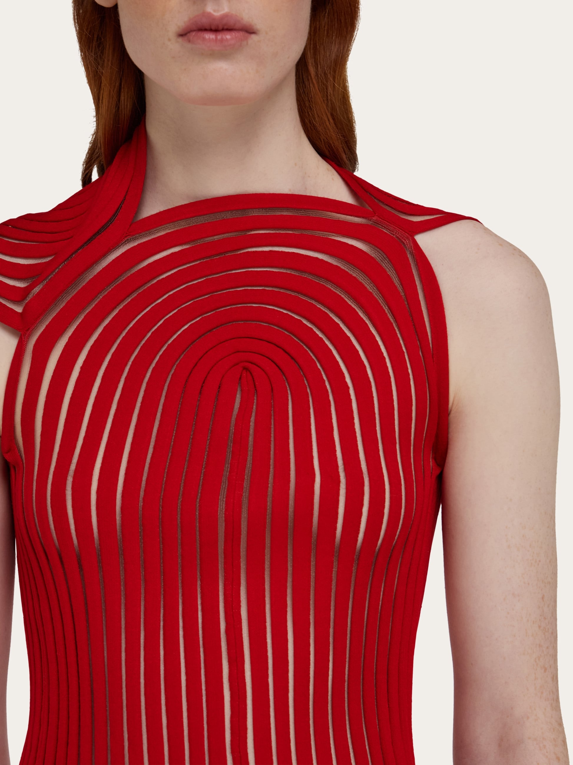 Asymmetric dress - Women | Ferragamo