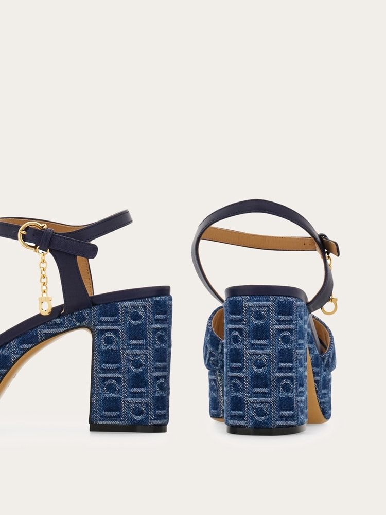 Ferragamo Monogram platform sandal Gallery image 7