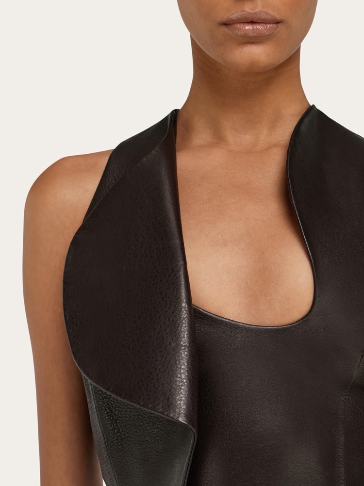 Gilet en cuir Gallery image 4