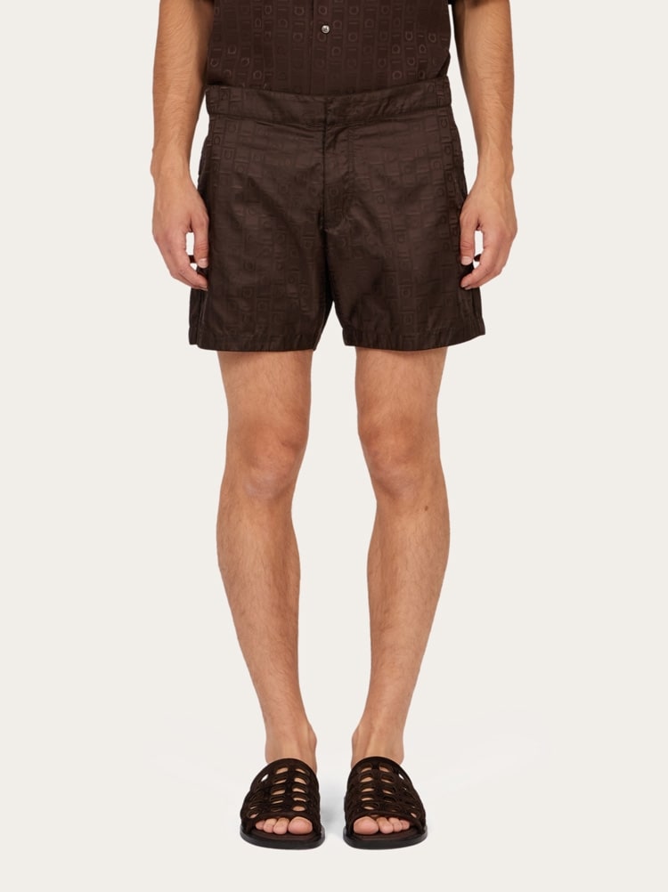 Ferragamo Monogram Bermuda short Gallery image 2