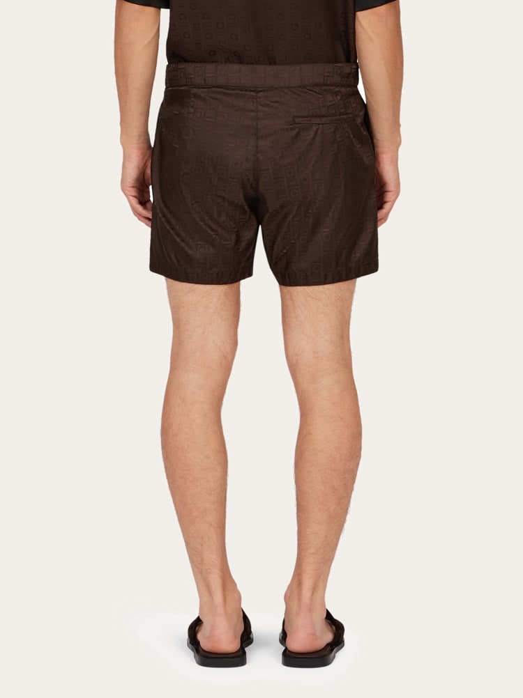 Ferragamo Monogram Bermuda short Gallery image 4