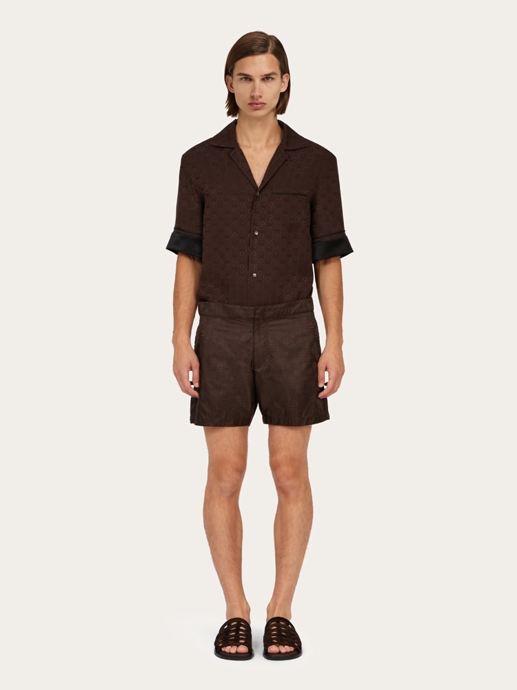 Ferragamo Monogram Bermuda short Gallery image 7