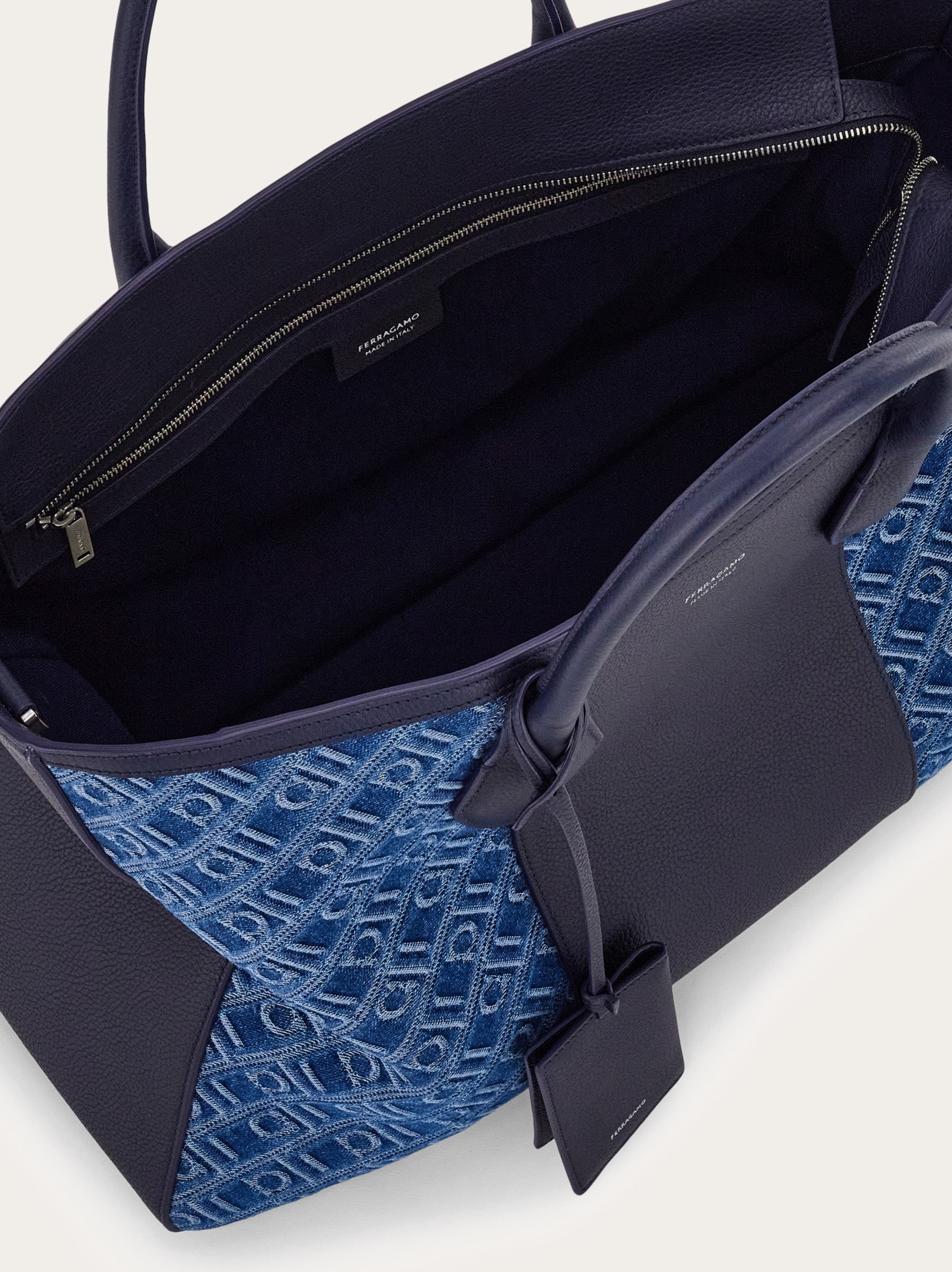 Ferragamo Monogram star-shaped tote bag (L) - Men | Ferragamo