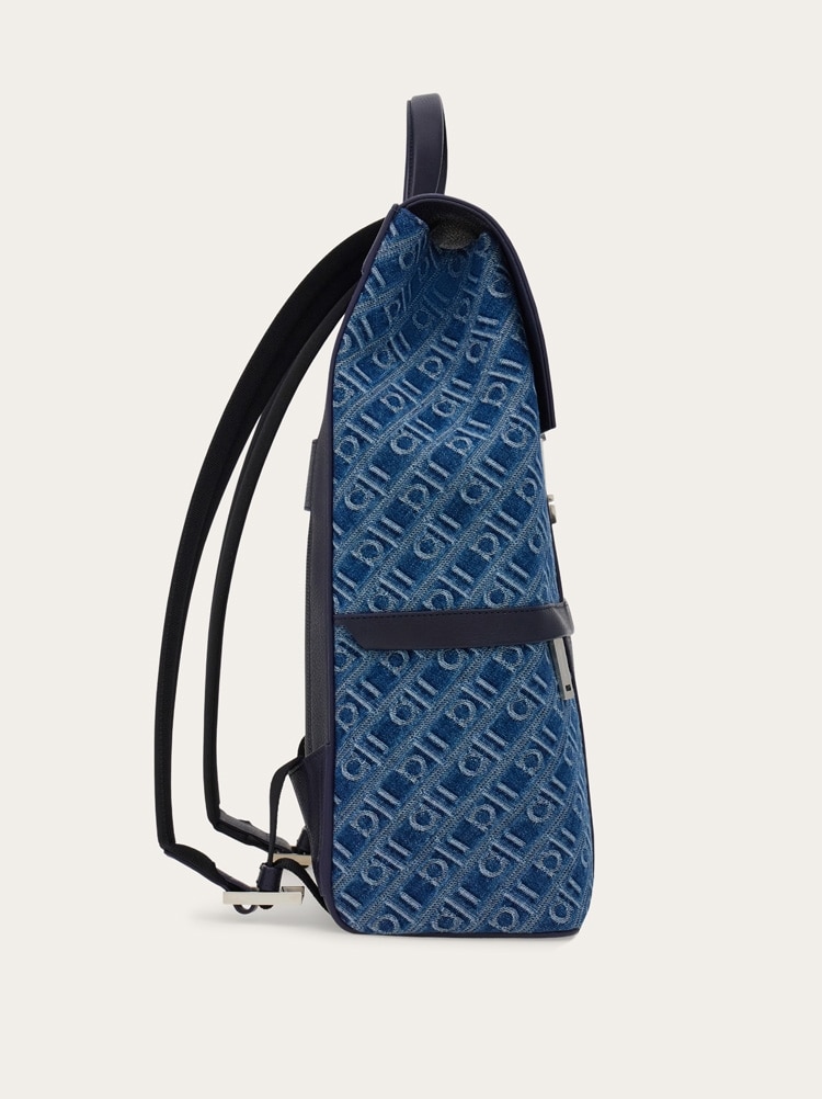 Mochila Ferragamo Monogram con hebillas Gancini Gallery image 3