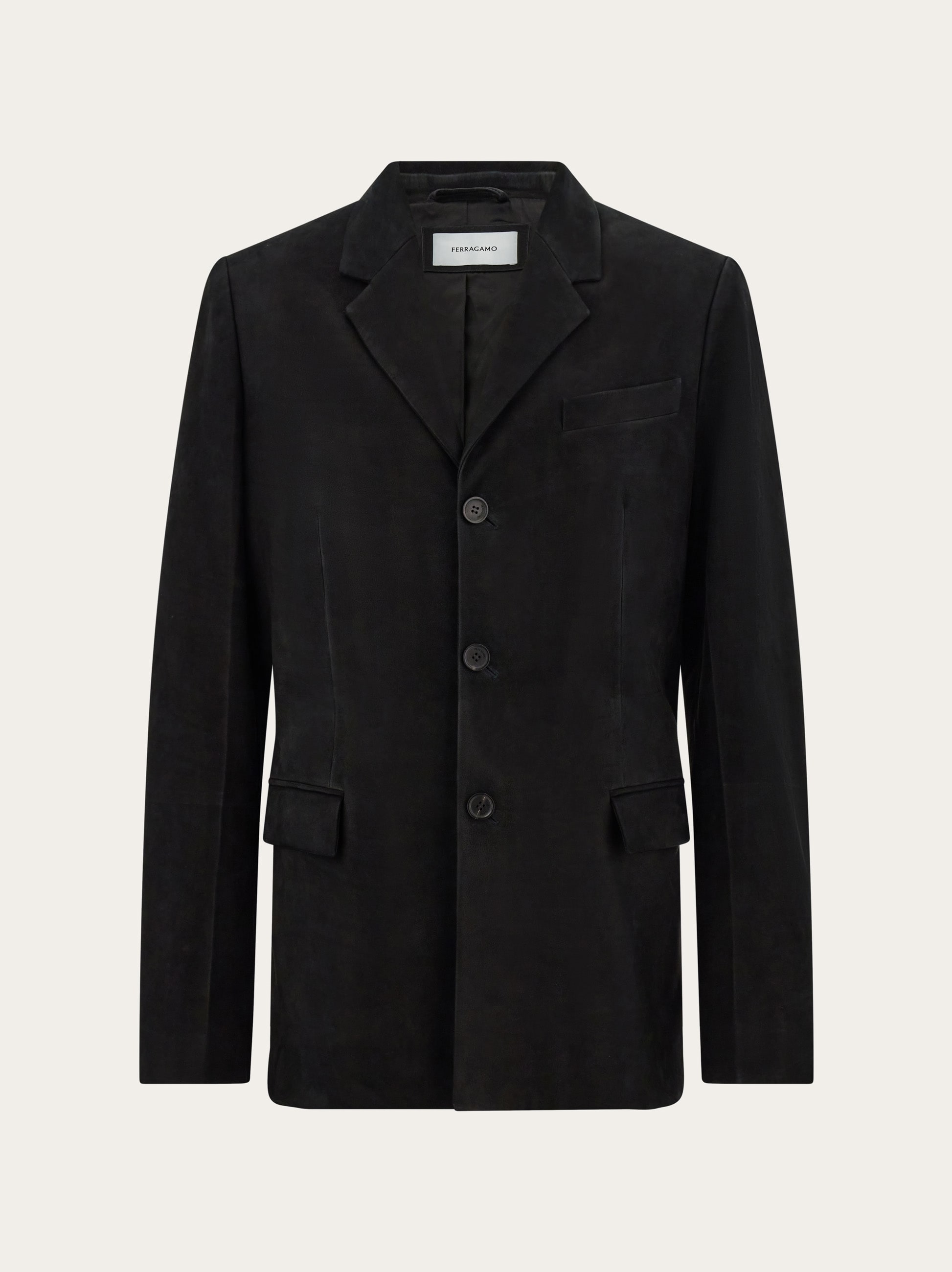 ジャケット・アウター SALVATORE FERAGAMO SUEDE JACKET Suede Saharan jacket - Men | Ferragamo