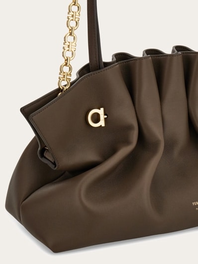 ハンドバッグ FERRAGAMO HAND BAG (219983784188 CONCRETE) FERRAGAMO HAND BAG (219983784188 CONCRETE) (FERRAGAMO