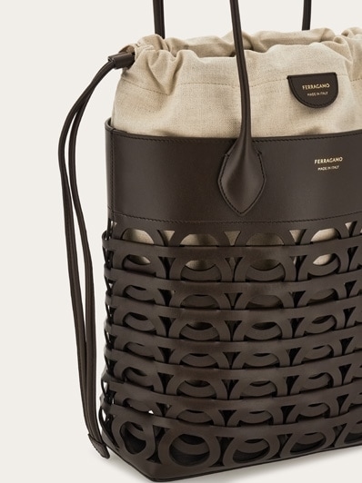 ★FERRAGAMO★フェラガモ ガンチーニ トートバッグ(L) Salvatore Ferragamo】フェラガモ『ガンチーニ フラワープリント