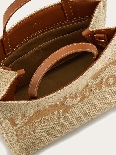 Tote bag with logo (M) - Women | Ferragamo