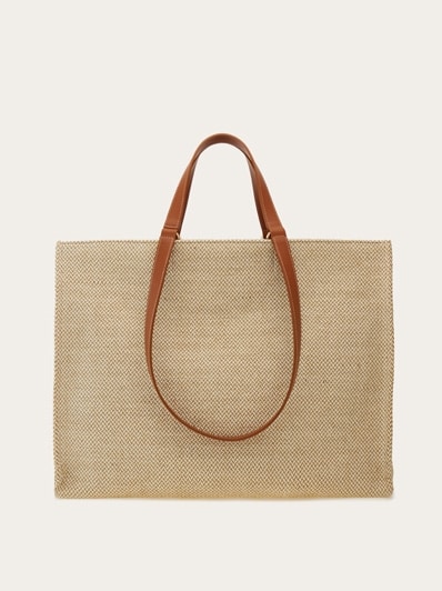 Salvatore Ferragamo｜TOTEBAGS (760351 213484) Ferragamo Tote Bag With Cut-out Detailing (s) | David Jones
