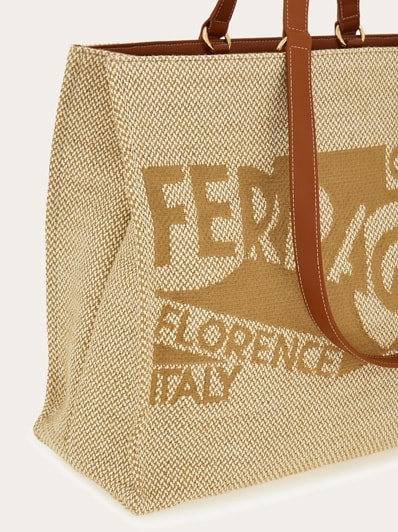 Salvatore Ferragamo｜TOTEBAGS (760351 213484) Ferragamo Tote Bag With Cut-out Detailing (s) | David Jones