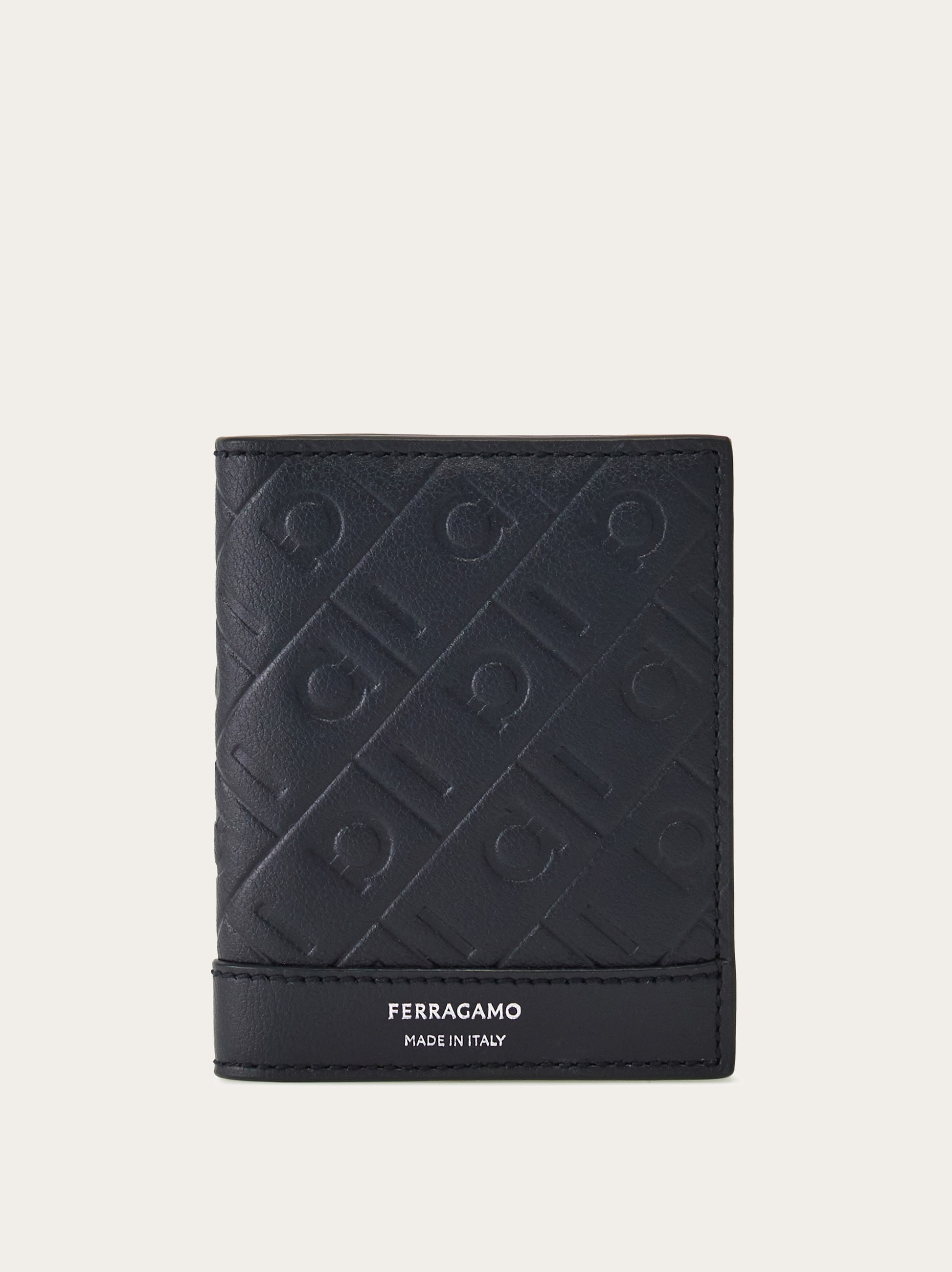 Ferragamo Monogram credit card holder - Men | Ferragamo