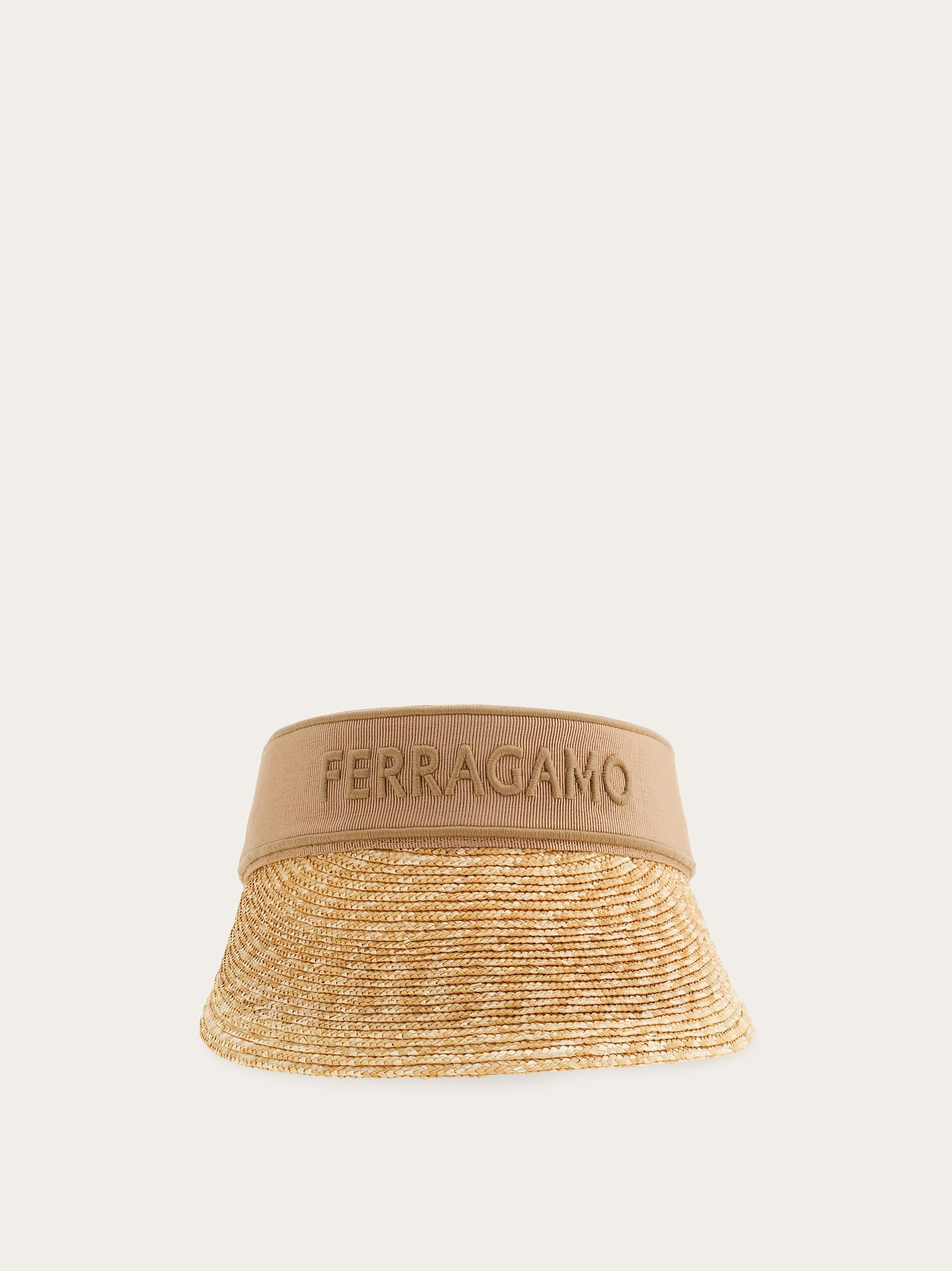 Visor with signature - Women | Ferragamo display picture 2