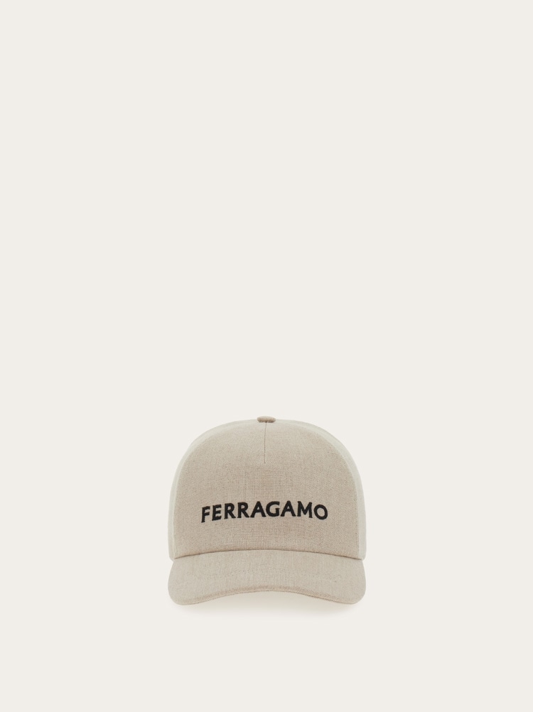 로고 자수 베이스볼 캡 Gallery image 1