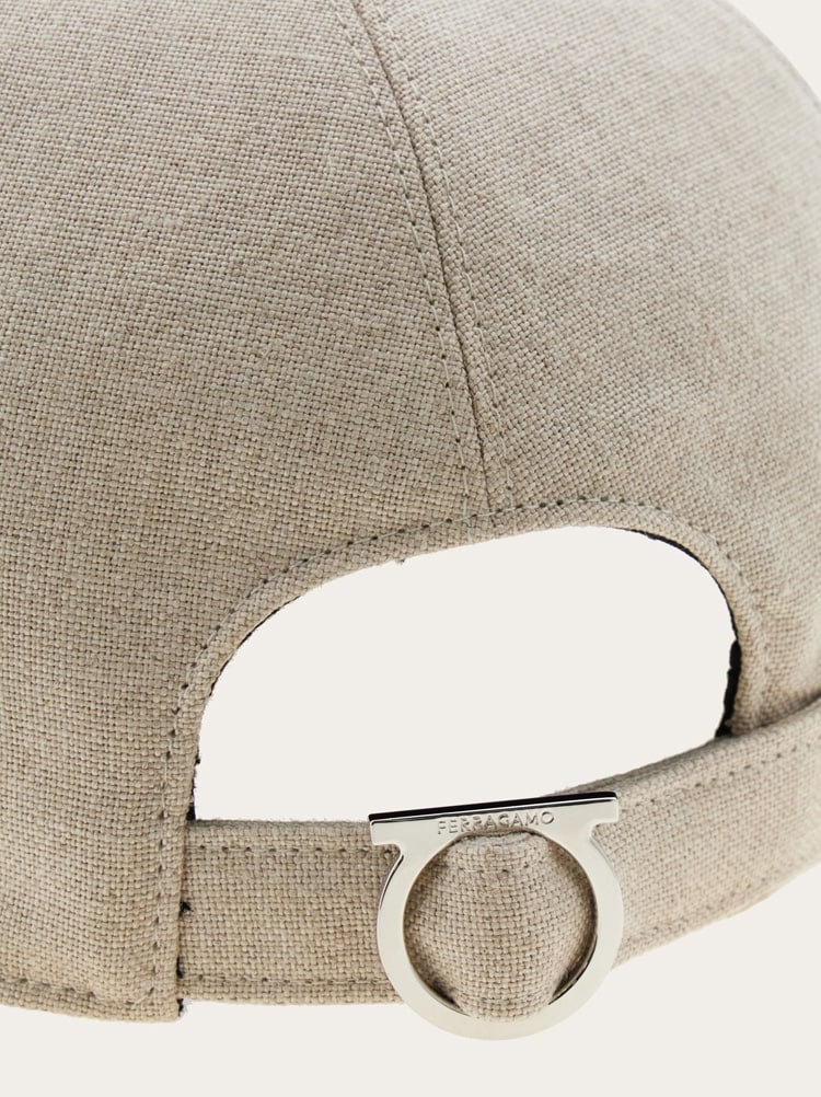 로고 자수 베이스볼 캡 Gallery image 2