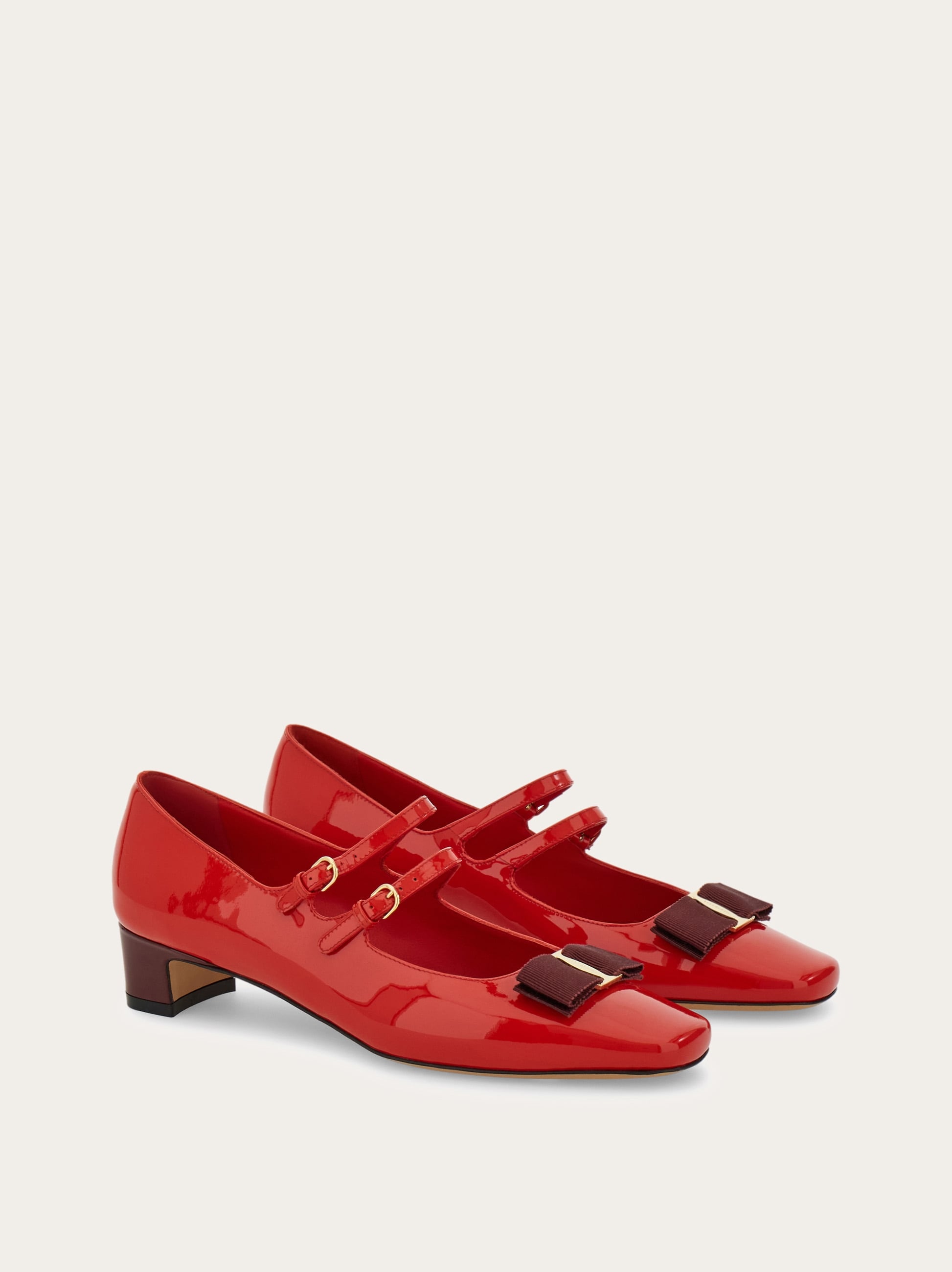 【23AW NEW】FERRAGAMO_woman / ASTRO ミュール / Black / Red 778584_05_cart_r20.jpg