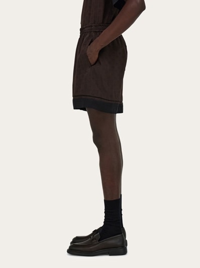 Ferragamo Monogram bermuda short - Men | Ferragamo