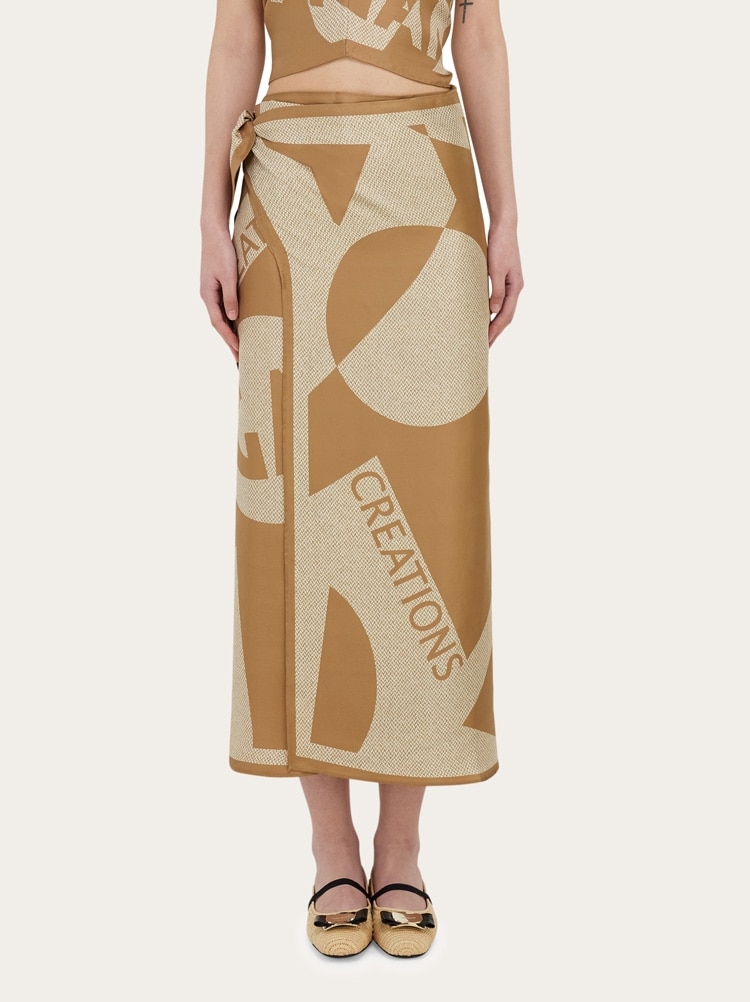 Venna logo sarong skirt Gallery image 3