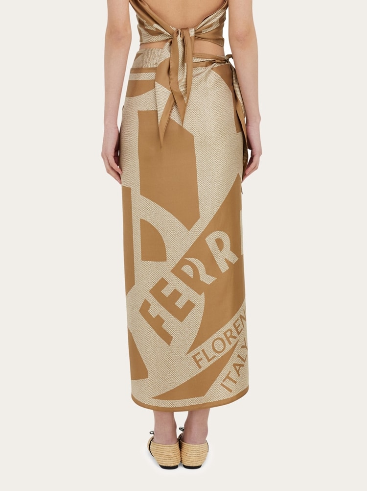 Venna logo sarong skirt Gallery image 5