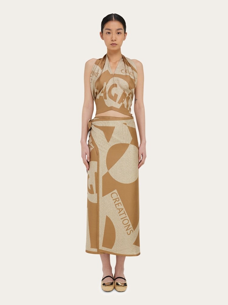 Venna logo sarong skirt Gallery image 6