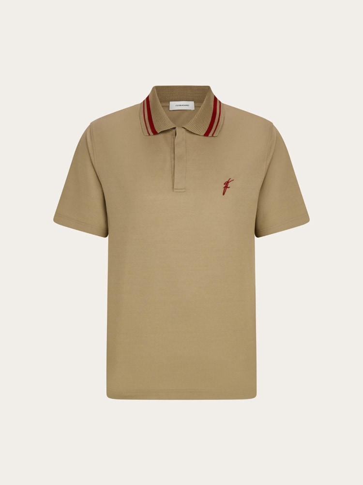 Organic cotton polo shirt Gallery image 1