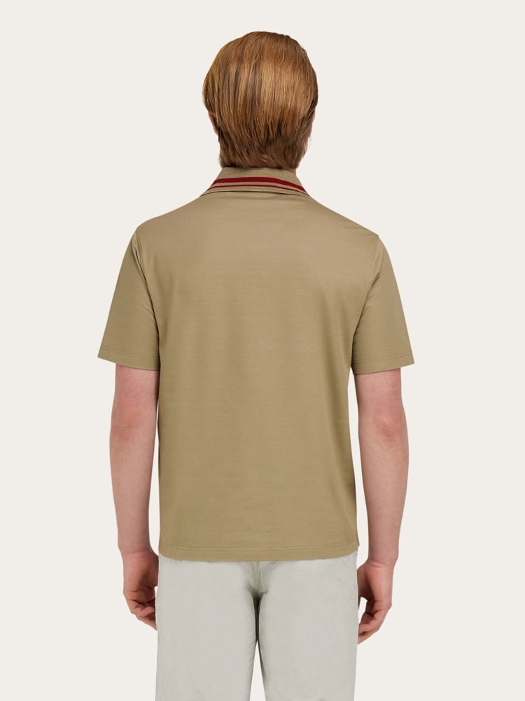Organic cotton polo shirt Gallery image 3