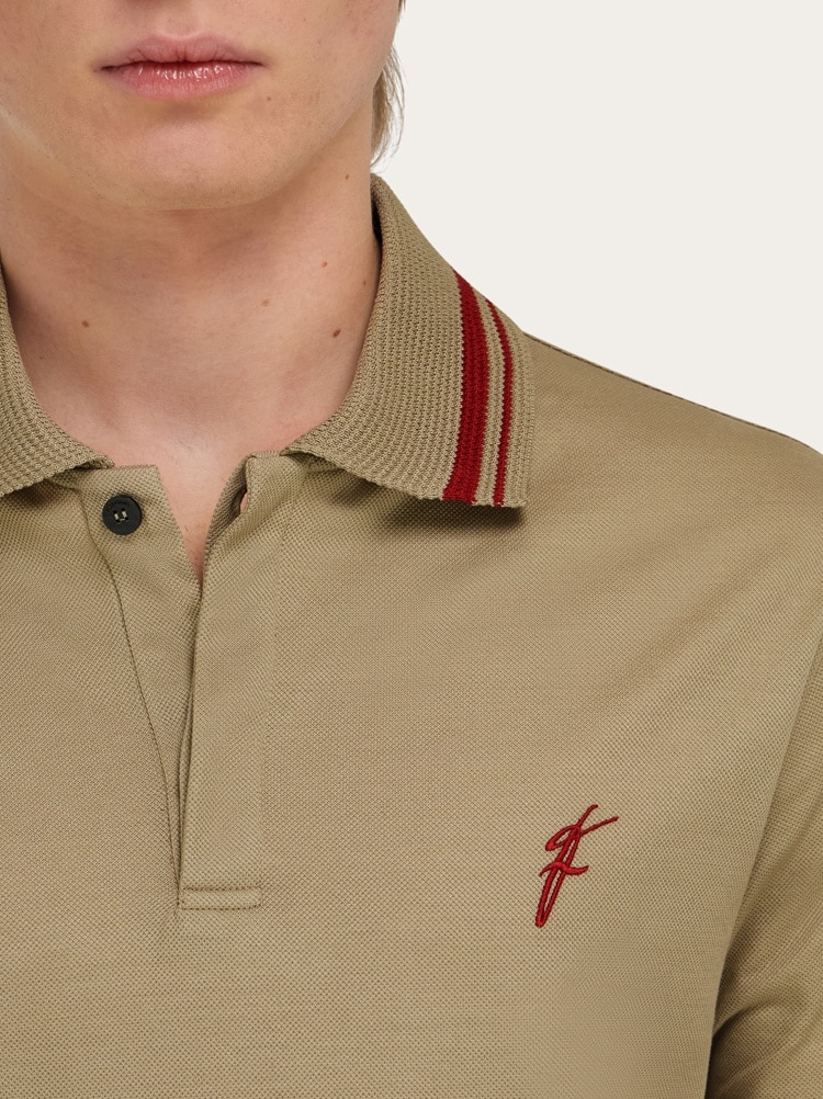 Organic cotton polo shirt Gallery image 4