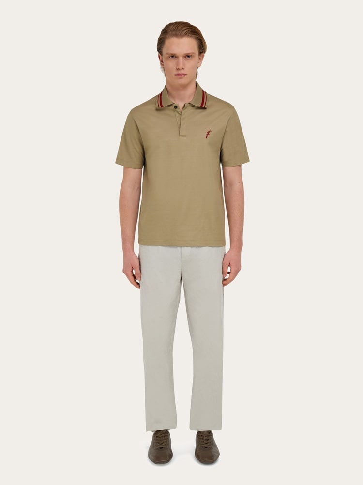 Organic cotton polo shirt Gallery image 5