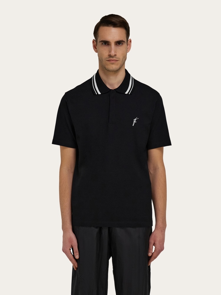 Organic cotton polo shirt Gallery image 2