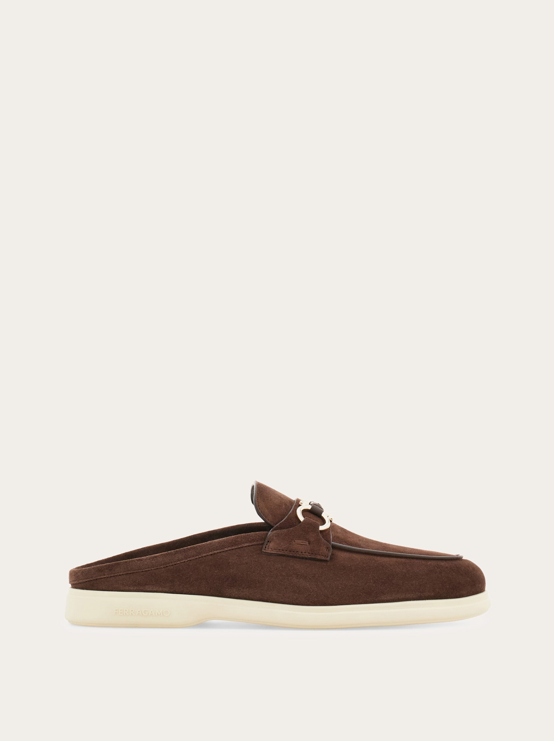 Gancini buckle loafer mule - Men | Ferragamo