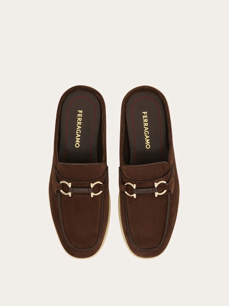 Gancini buckle loafer mule Gallery image 3