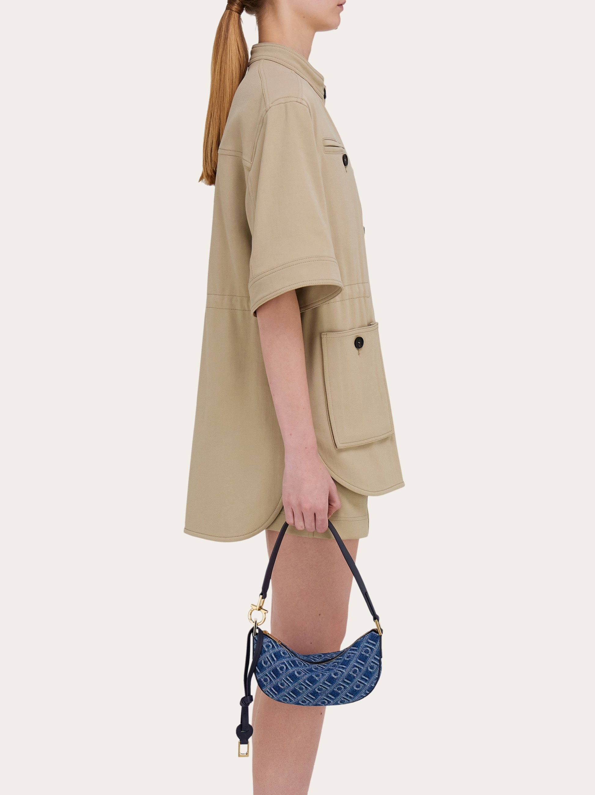 ショルダーバッグ・ポシェット FERRAGAMO Woman Shoulder bag Peach 219959 783295 002 Ferragamo Monogram mini hobo bag - Women | Ferragamo