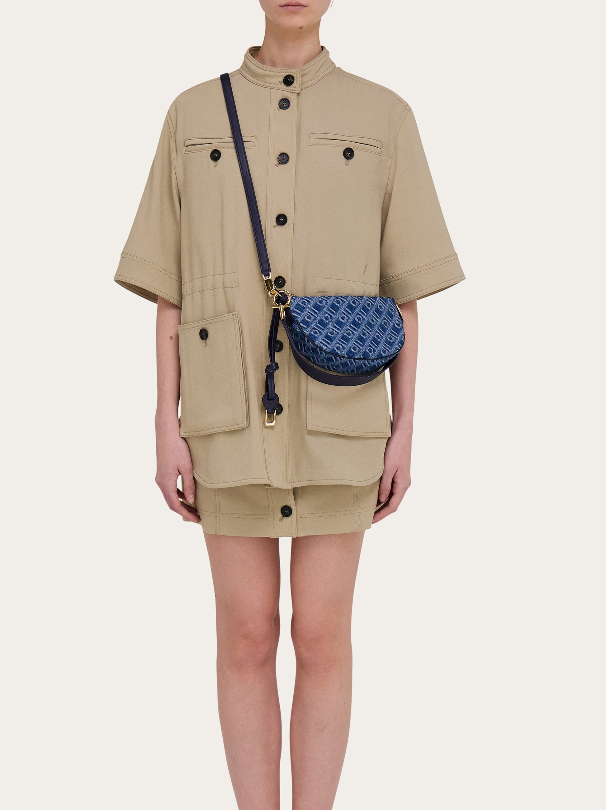 【FERRAGAMO】HOBO MINI BAG Ferragamo Leather Hobo Mini Bag | Coggles