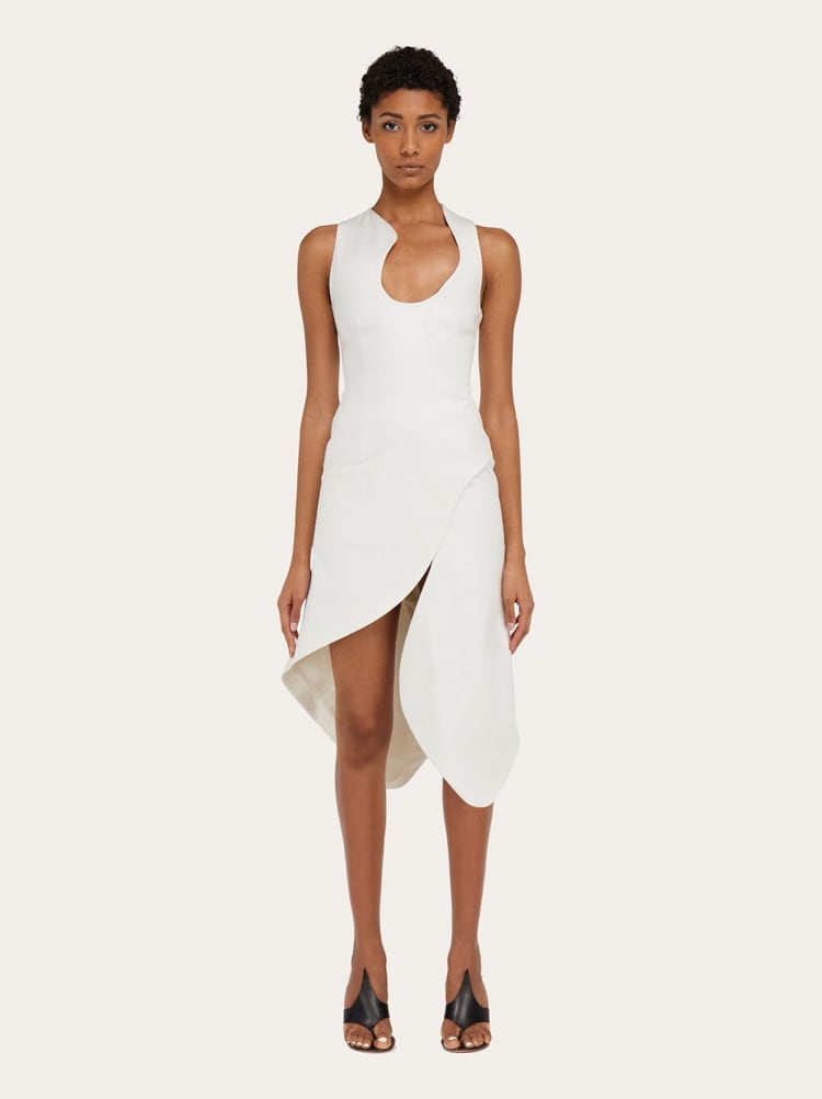 Asymmetrisches Kleid mit Formschnitt Gallery image 2