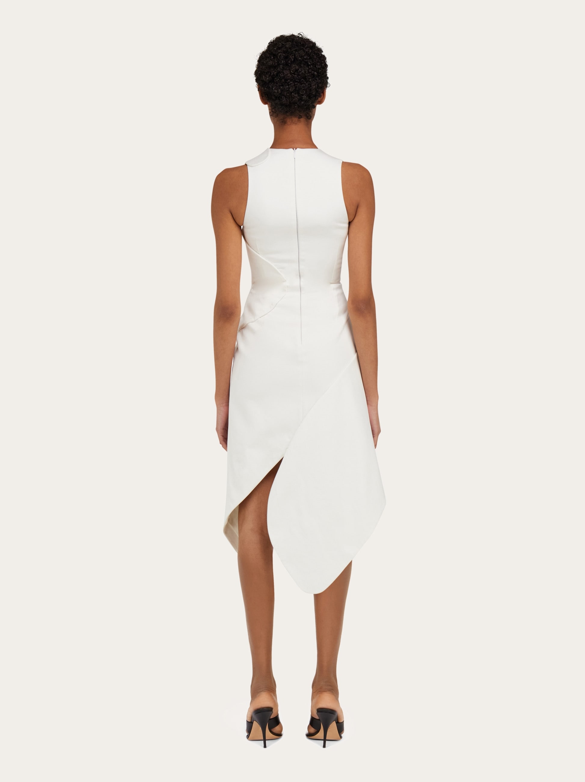 ワンピース SALVATORE FERRAGAMO Abito Sculptural stretch viscose dress - Women | Ferragamo