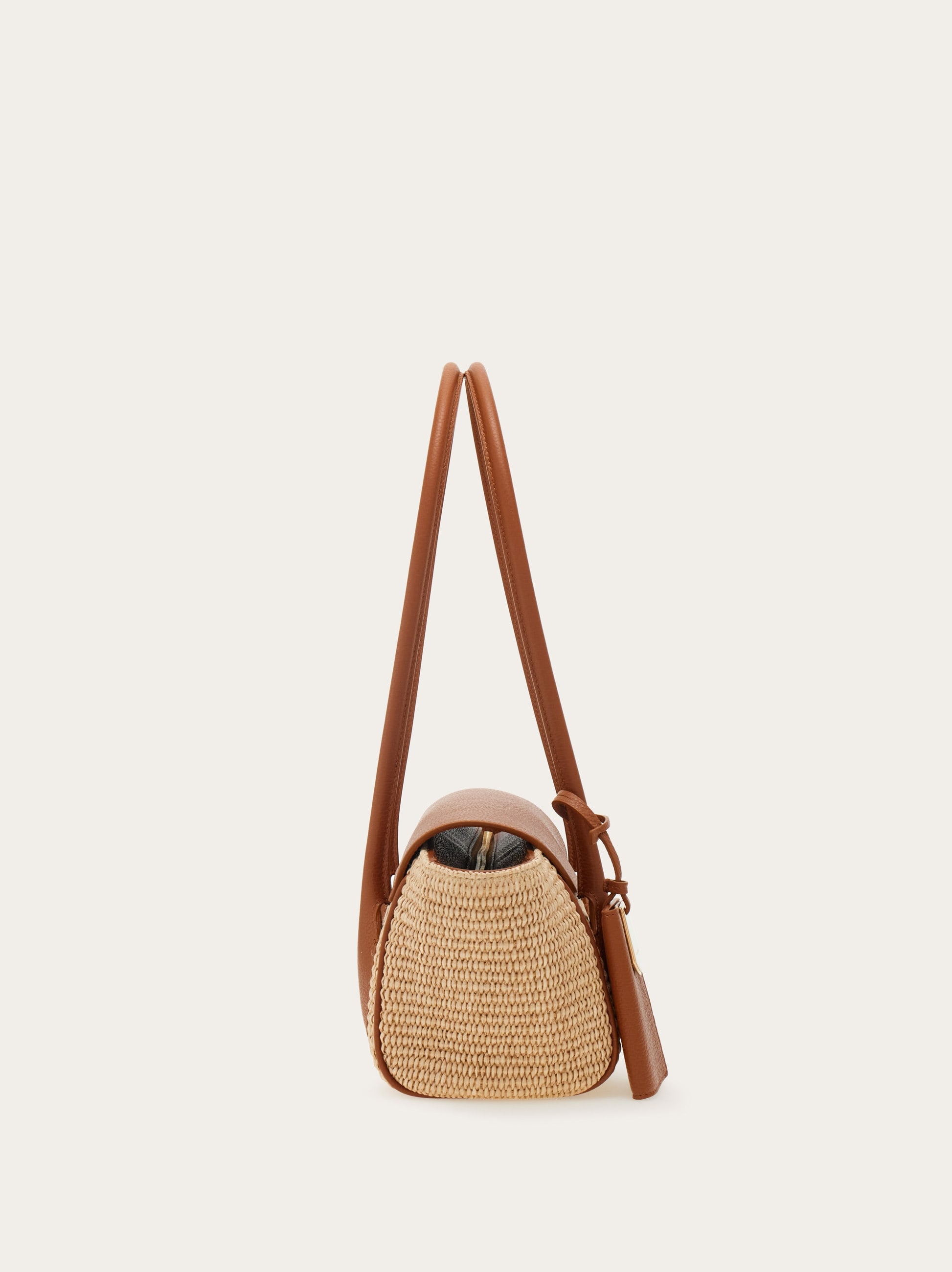 ■FERRAGAMO■ Small East West Iconic Tote Leather Brown 2129 Ferragamo East-West Iconic Tote Bag | Brown | FARFETCH