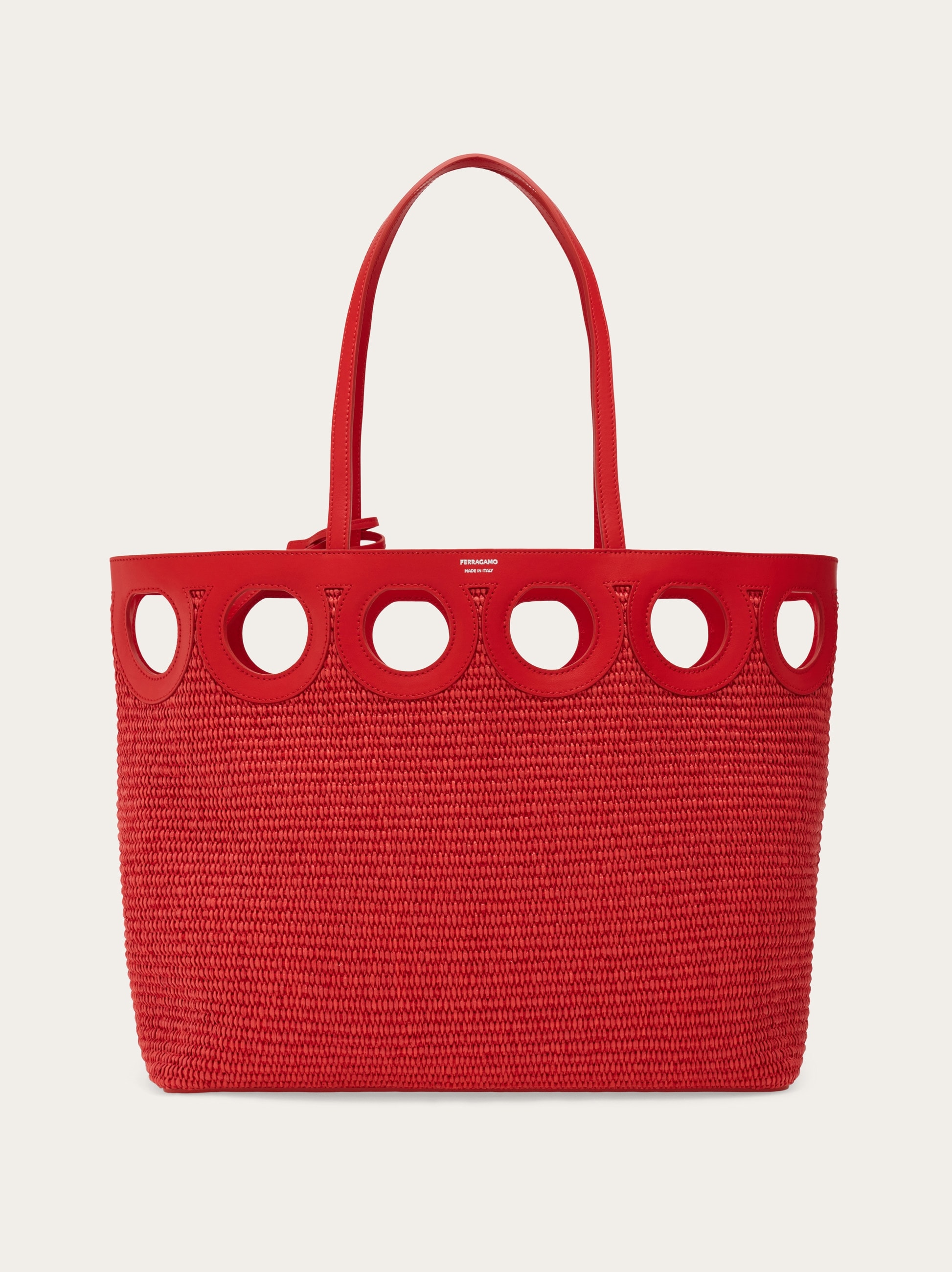 トートバッグ FERRAGAMO GANCINI TOTE BAG Gancini tote bag (M) - Women | Ferragamo