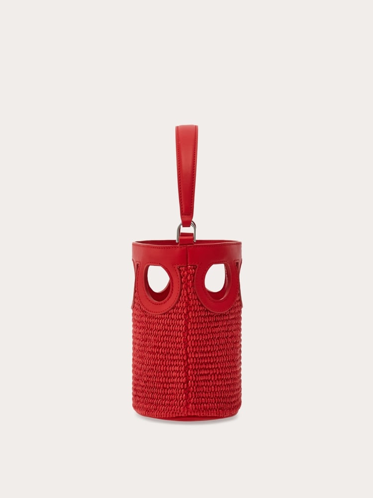 Gancini outline bucket bag (XS) Gallery image 4