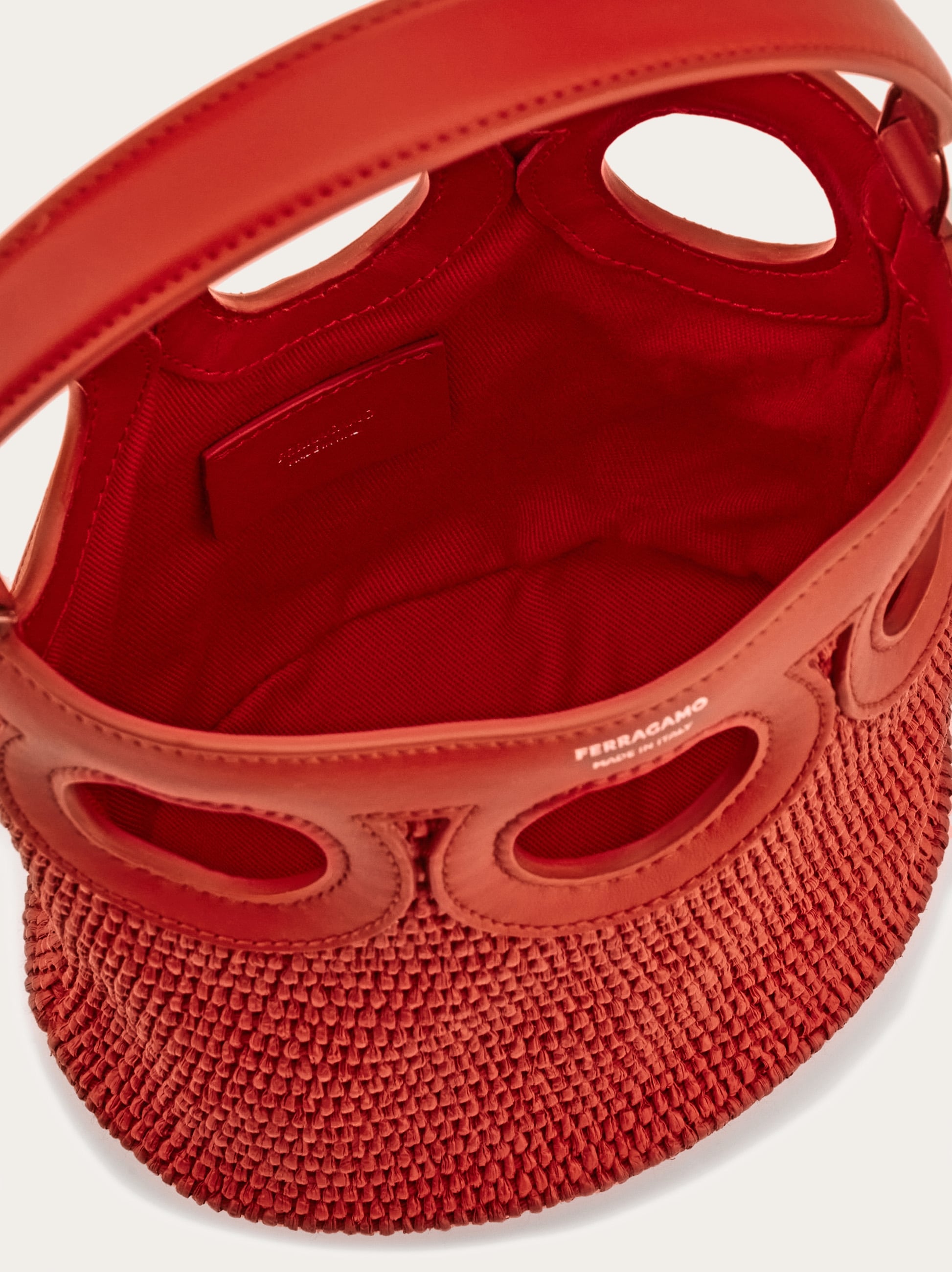 Gancini outline bucket bag (XS) - Women | Ferragamo