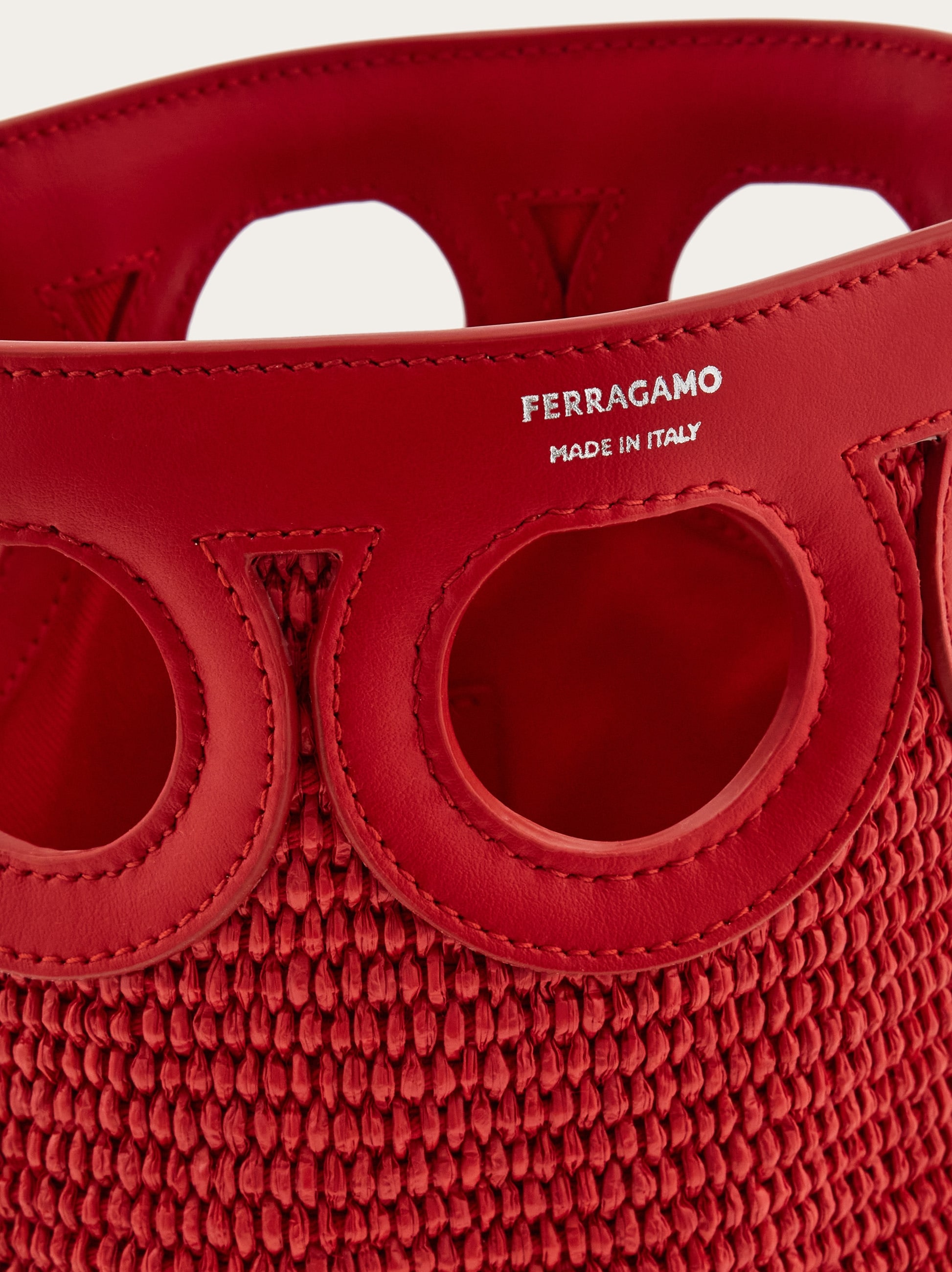 Gancini outline bucket bag (XS) - Women | Ferragamo