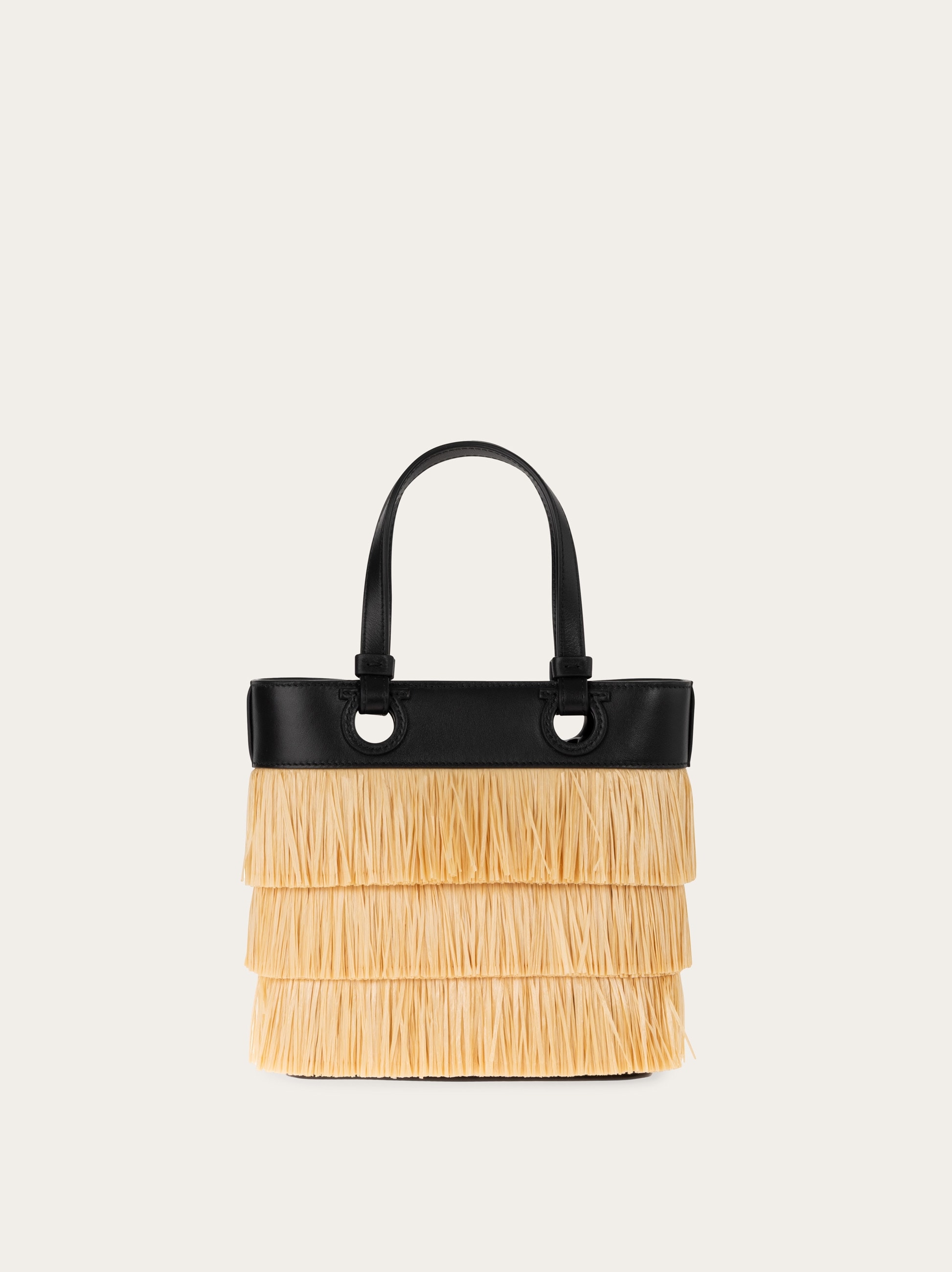 【関税&送料込】Salvatore Ferragamo Leggings Fringed tote bag - Women | Ferragamo