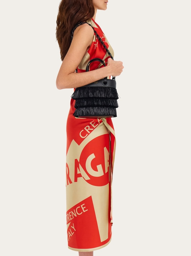 Fringed tote bag Gallery image 2